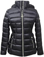 Michael Michael Kors Women's Black Hooded Packable Coat Jacket