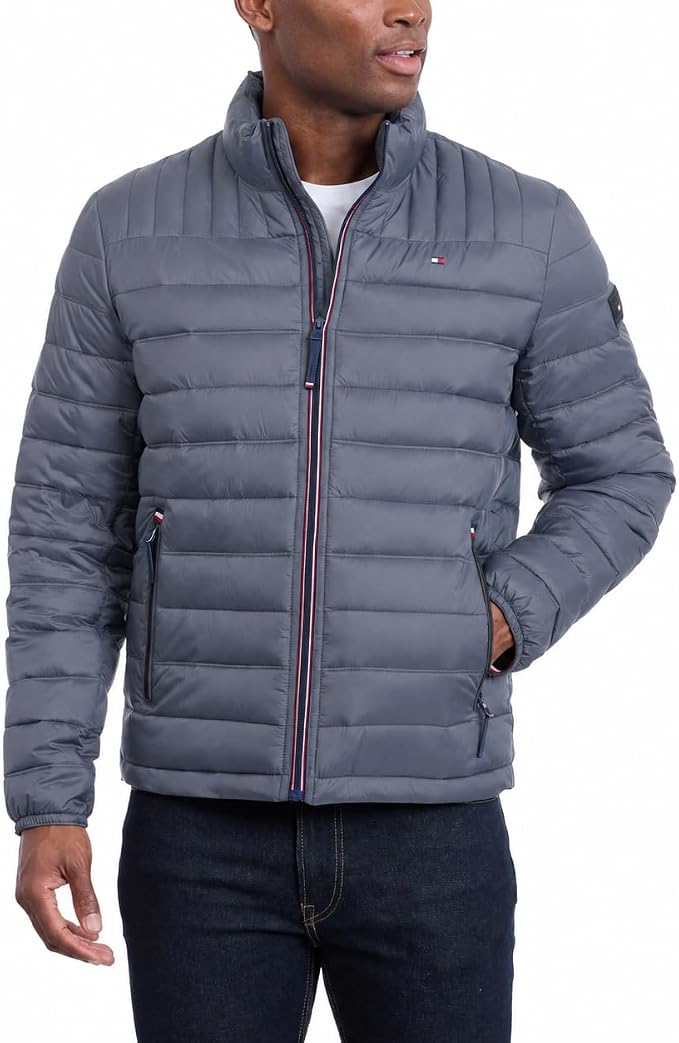 Tommy Hilfiger Men's Ultra Loft Lightweight Packable Puffer Jacket