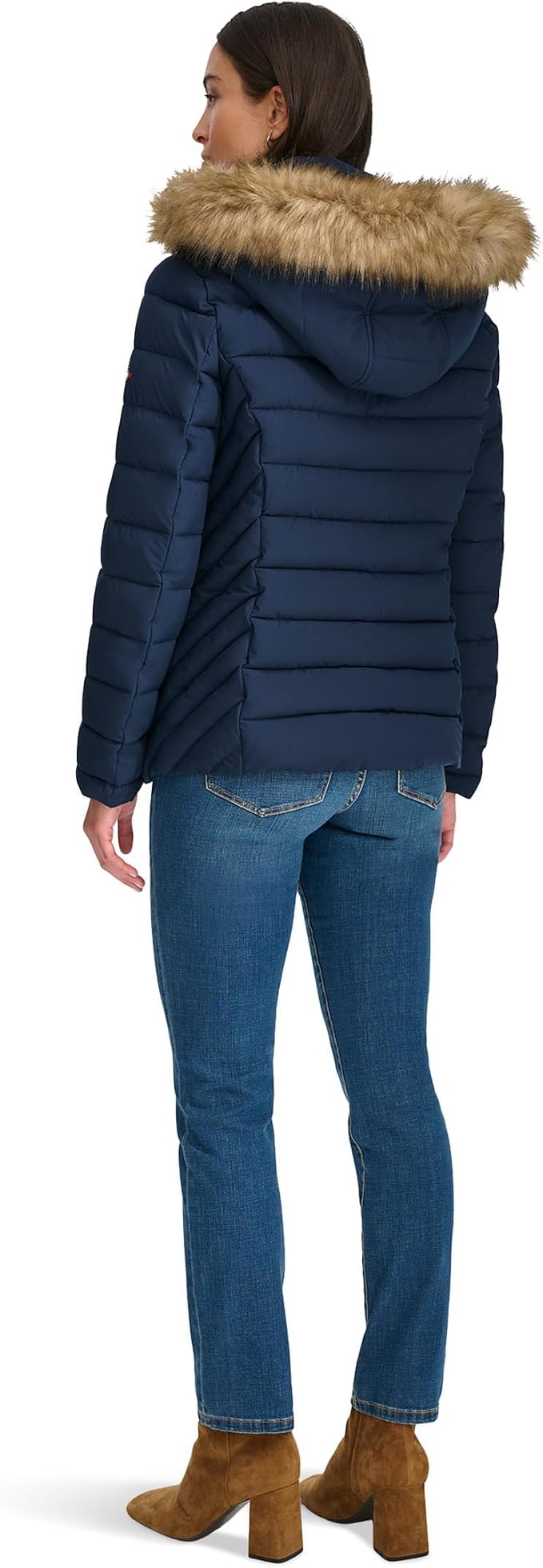Tommy Hilfiger Women's Heavy Weight Essential Short Puffer Jacket
