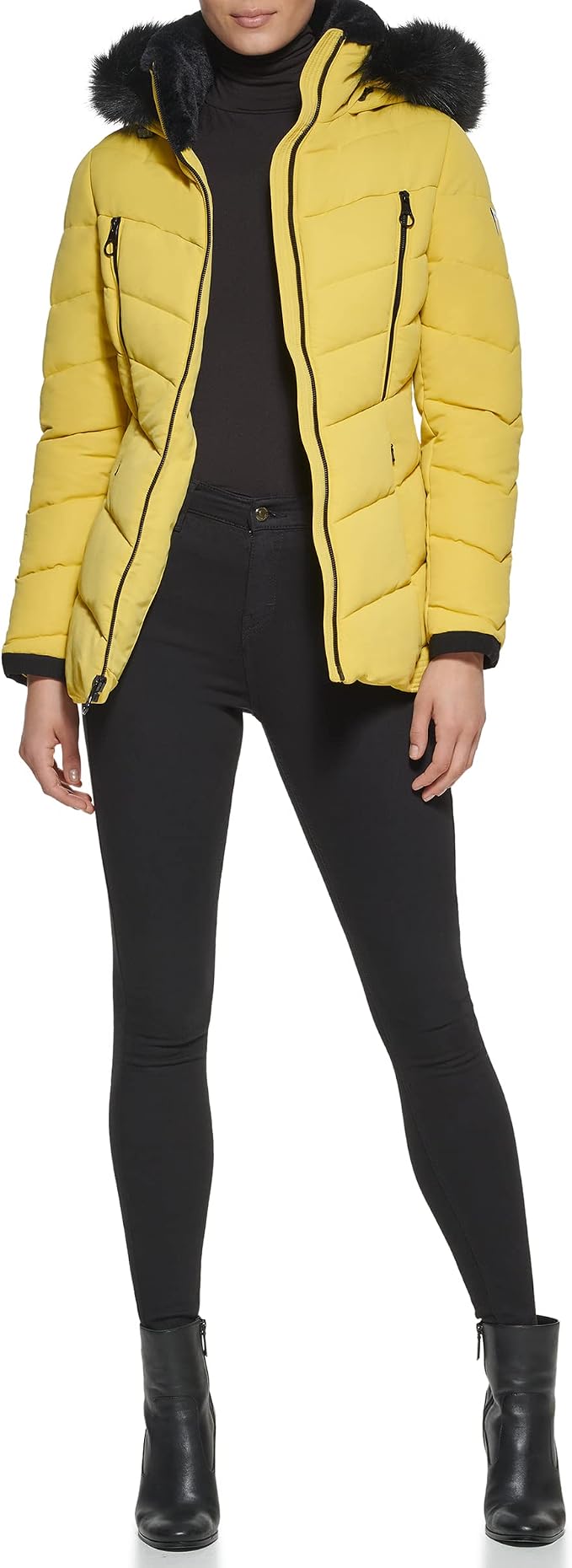 GUESS Women's Guess Women's Midweight Puffer Jacket