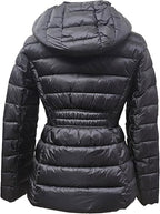 Michael Michael Kors Women's Black Hooded Packable Coat Jacket
