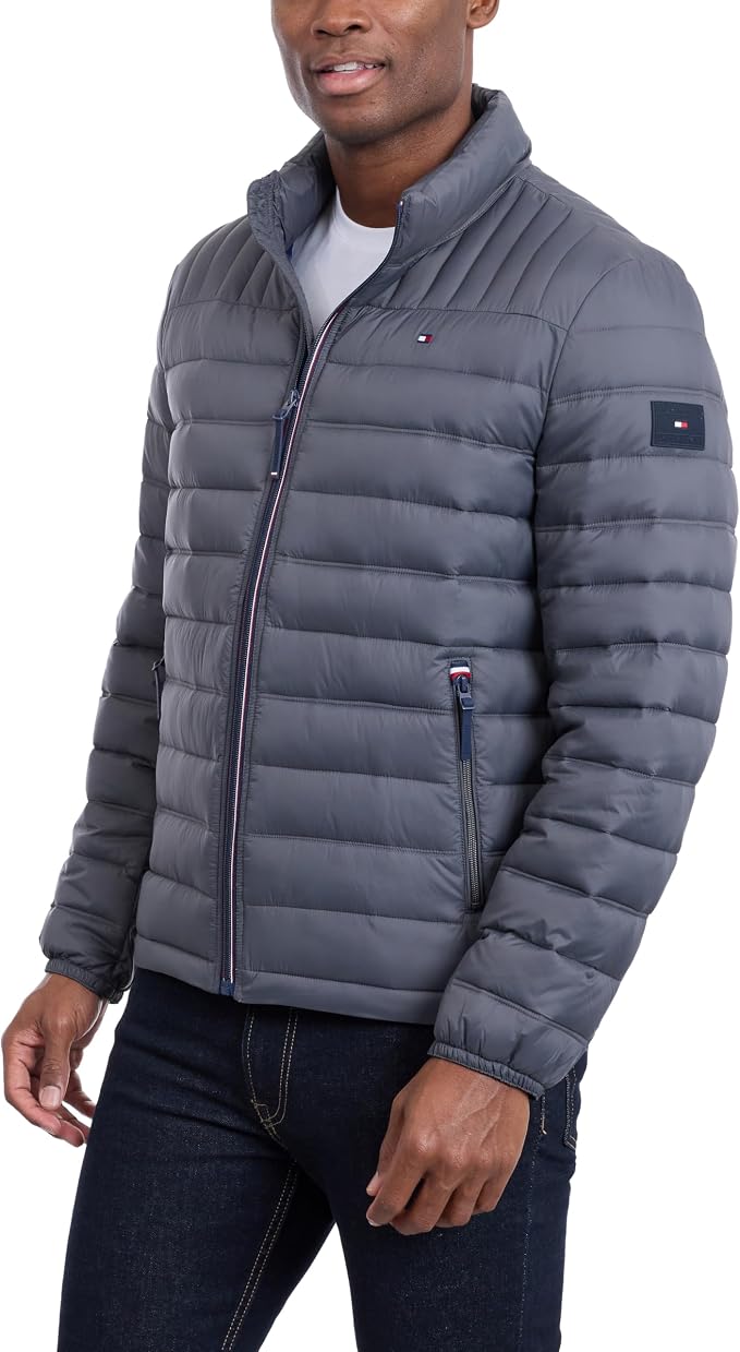 Tommy Hilfiger Men's Ultra Loft Lightweight Packable Puffer Jacket