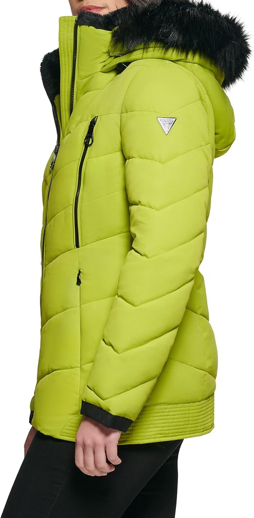 GUESS Women's Guess Women's Midweight Puffer Jacket