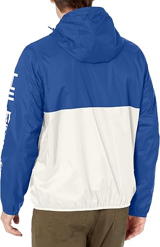 Tommy Hilfiger Men's Lightweight Active Water Resistant Hooded Rain