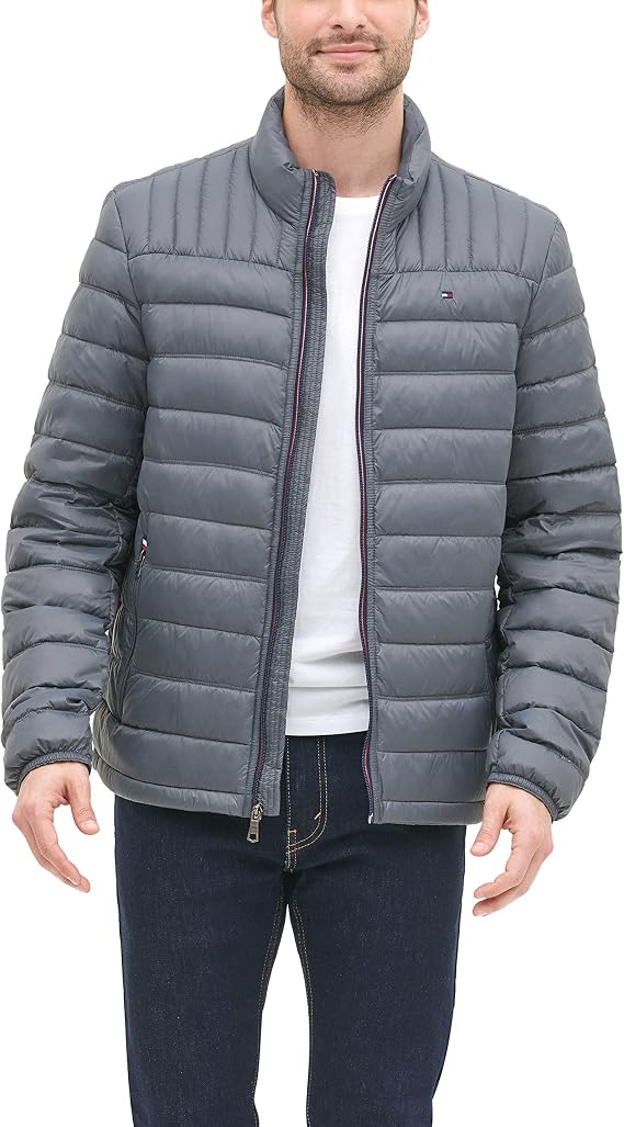 Tommy Hilfiger Men's Ultra Loft Lightweight Packable Puffer Jacket