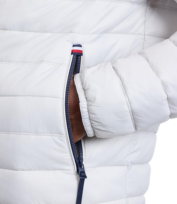 Tommy Hilfiger Mens Water Resistant Ultra Loft Filled Hooded Puffer Jacket