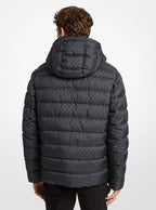 Michael Kors Signature Logo Reversible Jacket