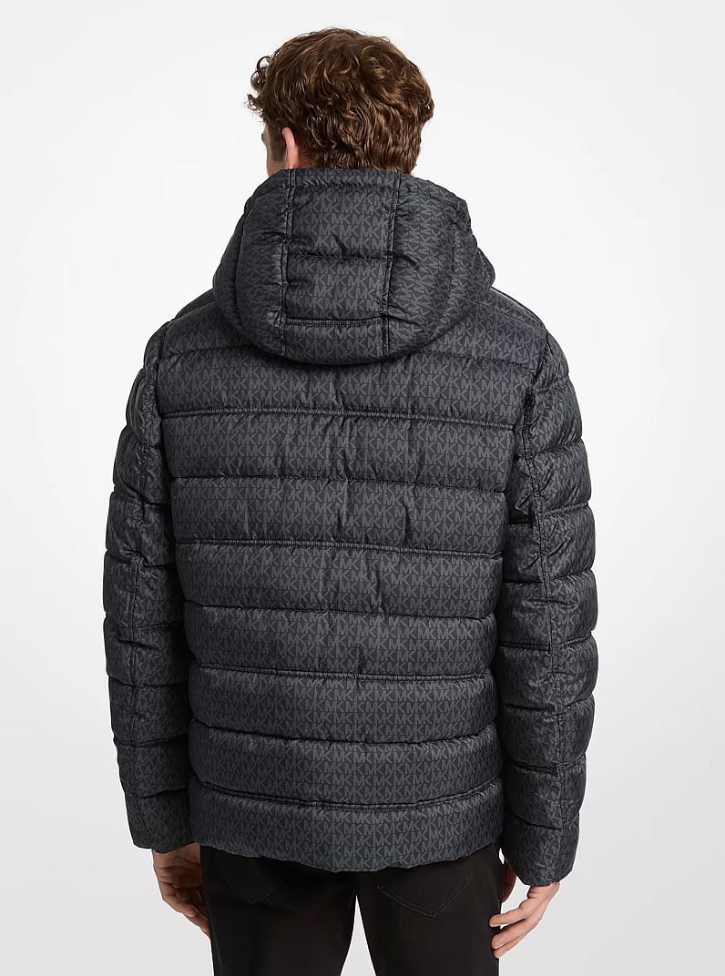 Michael Kors Signature Logo Reversible Jacket