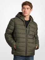 Michael Kors Signature Logo Reversible Jacket