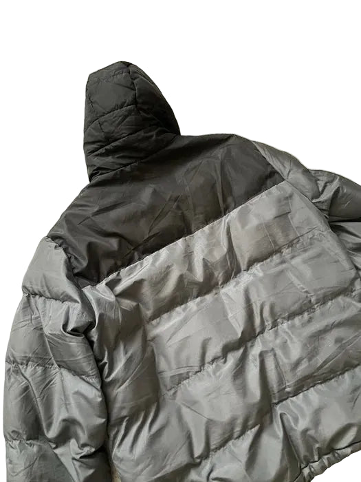 New U.S. Polo Assn Men's Heather Winter Puffer Color-block Jacket - Size 2XL