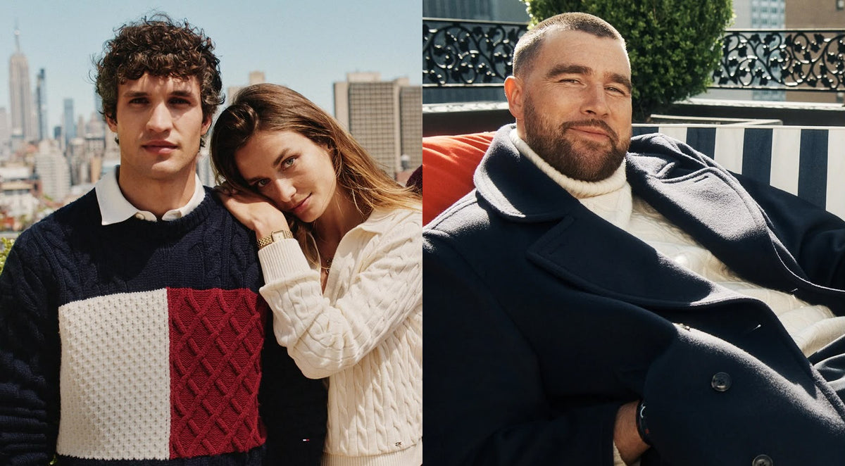 Tommy Hilfiger knitwear and outerwear campaign