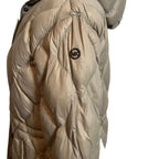 MICHAEL KORS PACKABLE TAUPE PUFFER COAT - SIZE xl