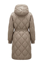 MICHAEL KORS PACKABLE TAUPE PUFFER COAT - SIZE xl