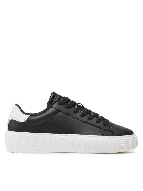 Tommy Hilfiger Jeans Sneakers Leather Outsole-04