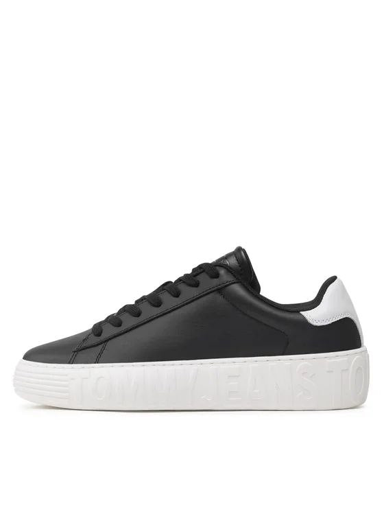 Tommy Hilfiger Jeans Sneakers Leather Outsole-04