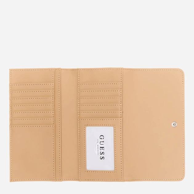 Wallet Guess Women Trifold Purse Natural Multi Cassey SLG v2
