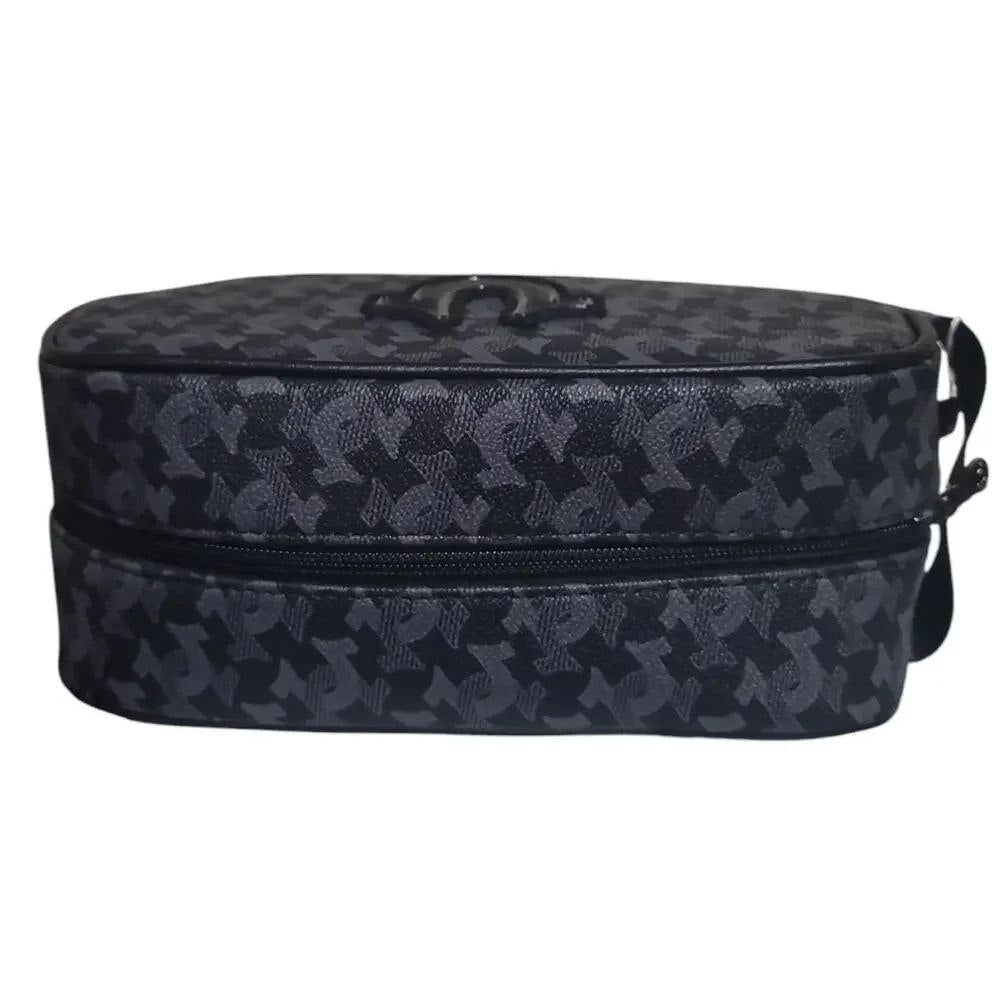 True Religion Toiletry Bag Men's Black/Gray Coda