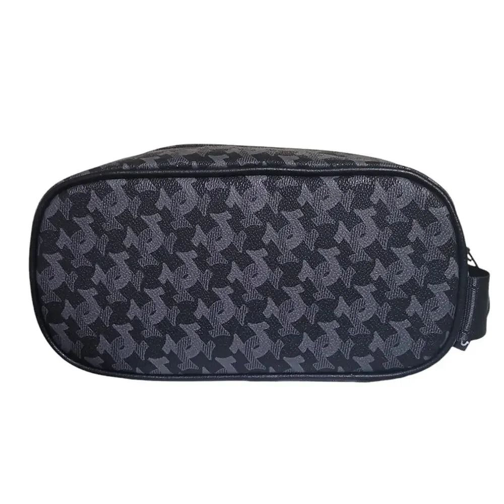 True Religion Toiletry Bag Men's Black/Gray Coda