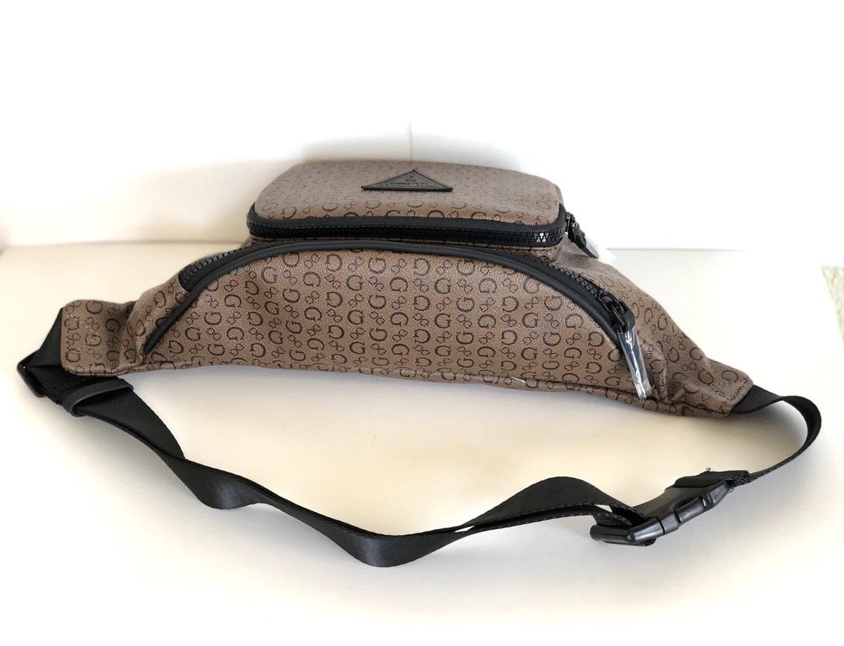 Guess Bum Bag/ Belt Bag Leather Brown Color