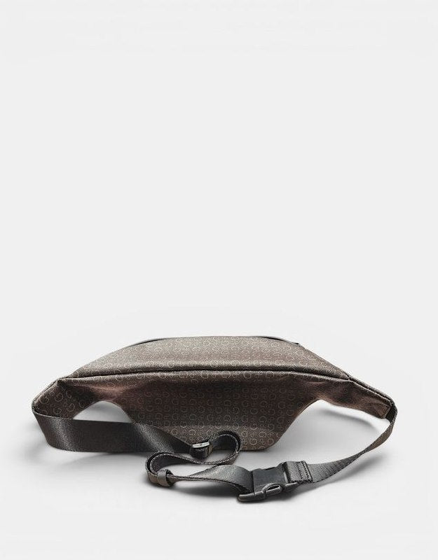 Guess Bum Bag/ Belt Bag Leather Brown Color 2