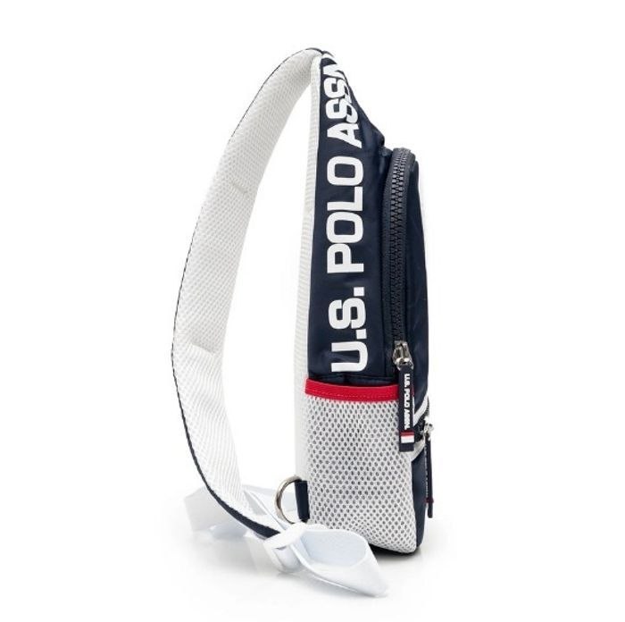 U.S. Polo Assn. Unisex Large Sling Bag, Navy