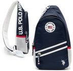 U.S. Polo Assn. Unisex Large Sling Bag, Navy
