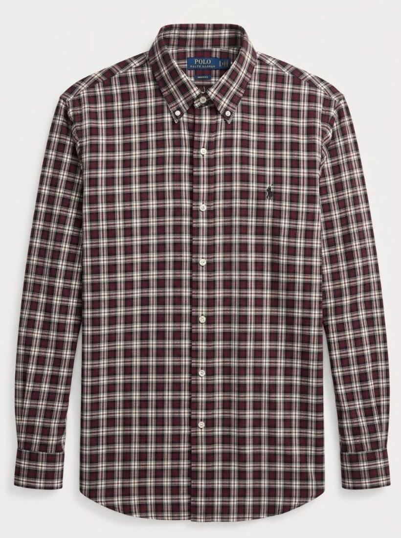 Polo Ralph Lauren Long-Sleeve Plaid Oxford