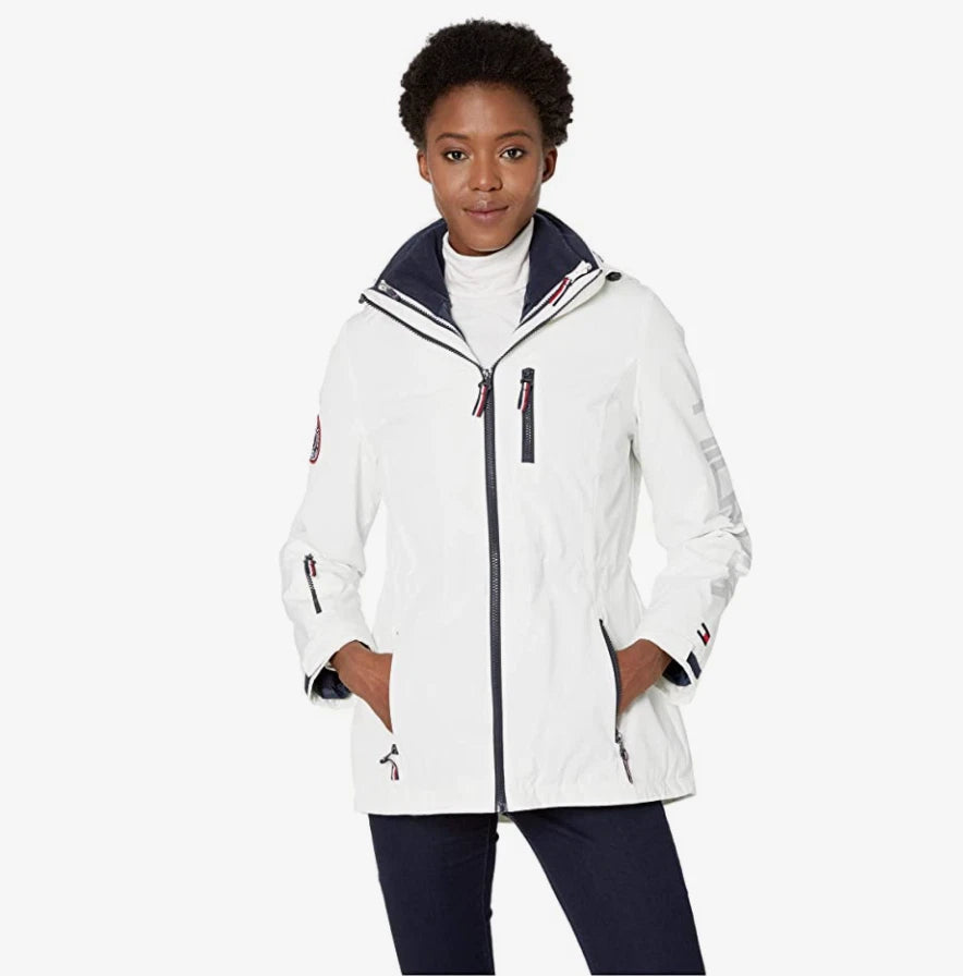 TOMMY HILFIGER Women Anorak Hooded Jacket White