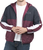 Armani Exchange Full Zip Logo Windbreaker Jacket