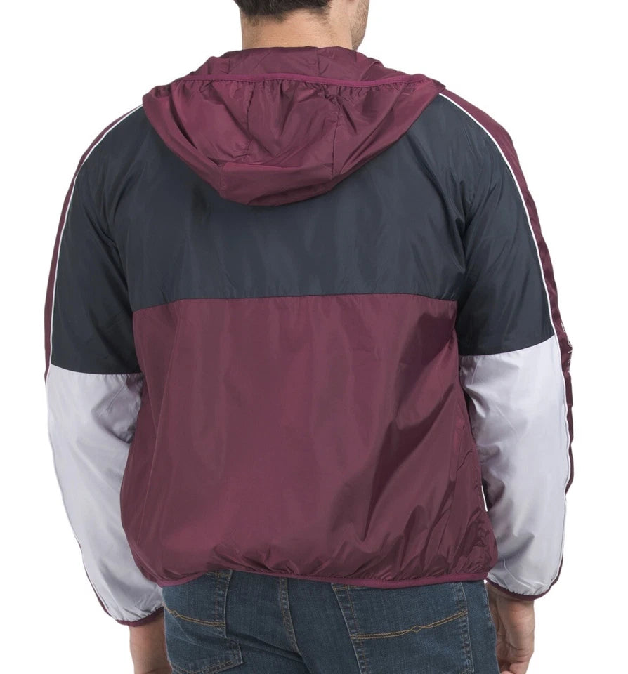 Armani Exchange Full Zip Logo Windbreaker Jacket
