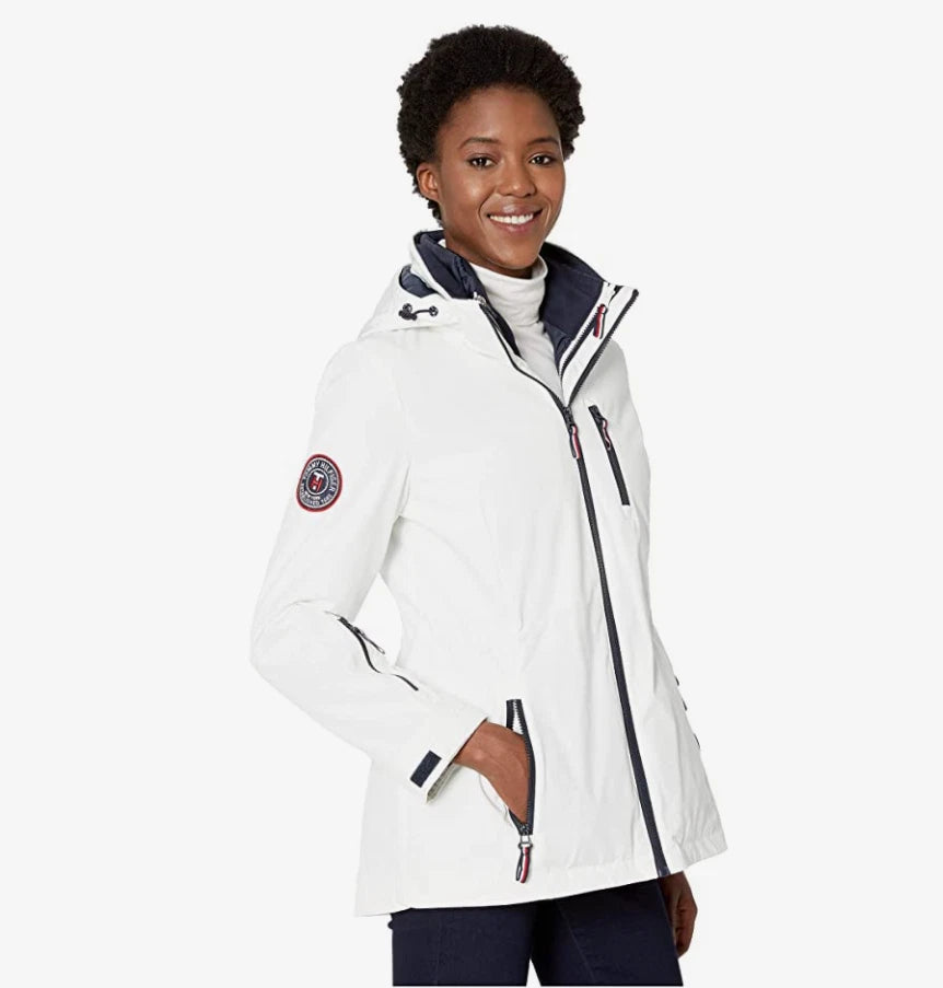 TOMMY HILFIGER Women Anorak Hooded Jacket White